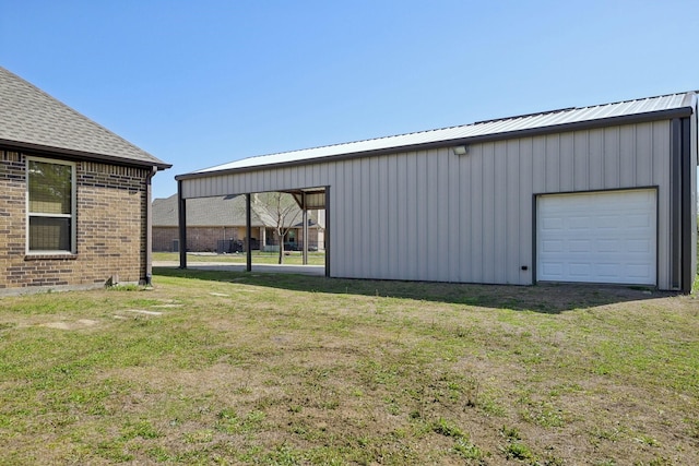 view of outbuilding with an outbuilding