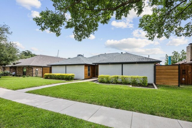 4108 Desert Garden Dr, Plano, TX 75093 - view of front of property featuring brick siding and roof with shingles