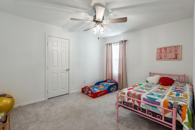 528 Lake Erie Dr, Princeton, TX 75407 - carpeted bedroom featuring ceiling fan