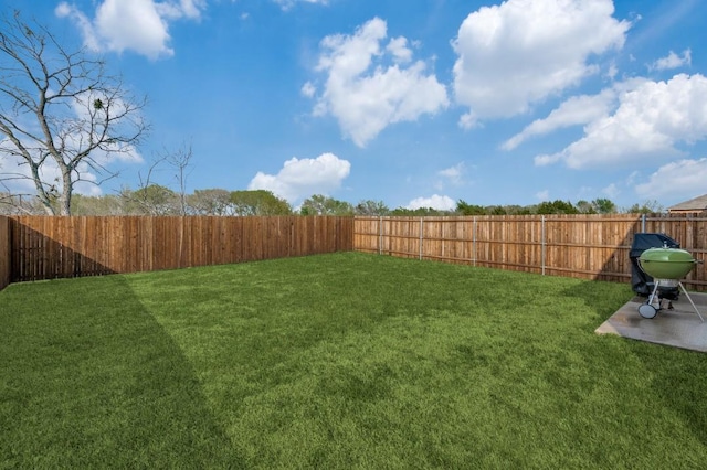 528 Lake Erie Dr, Princeton, TX 75407 - view of yard featuring a fenced backyard