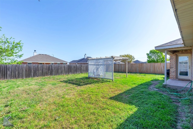 358 Sugarberry Ave, Abilene, TX 79602 - view of yard featuring a fenced backyard