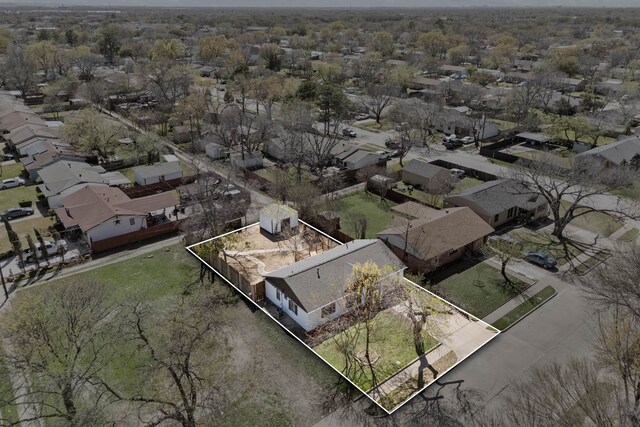 1010 Belew St, Irving, TX 75061 - aerial view with a residential view
