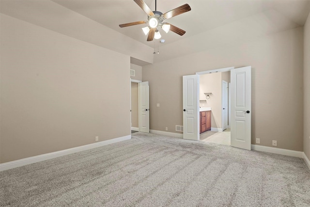 1305 Greenrock Ct, Midlothian, TX 76065 - unfurnished bedroom featuring light colored carpet, baseboards, and connected bathroom