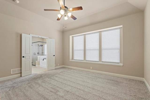 1305 Greenrock Ct, Midlothian, TX 76065 - unfurnished bedroom with carpet floors, baseboards, and ceiling fan