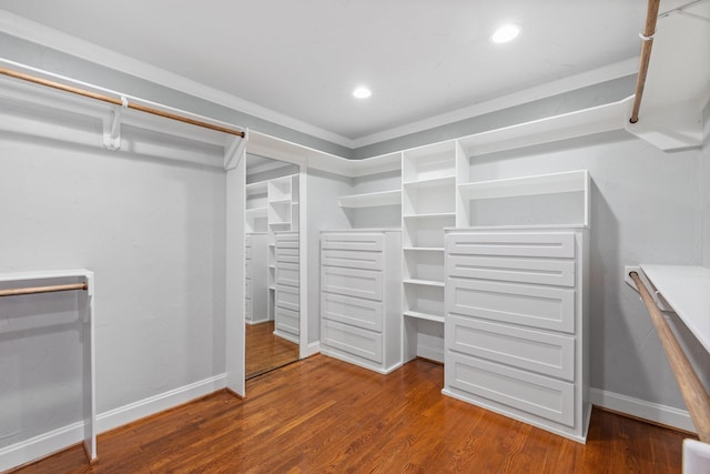 2508 Carnation Ave, Fort Worth, TX 76111 - spacious closet with wood finished floors
