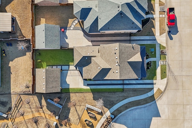 drone / aerial view