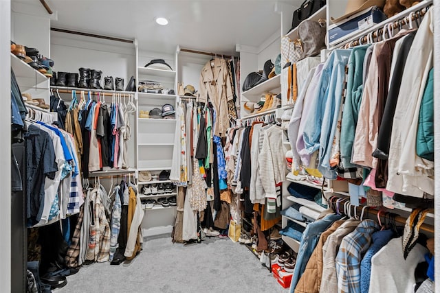 305 Scenic Creek Ct, Reno, TX 76020 - walk in closet featuring carpet flooring
