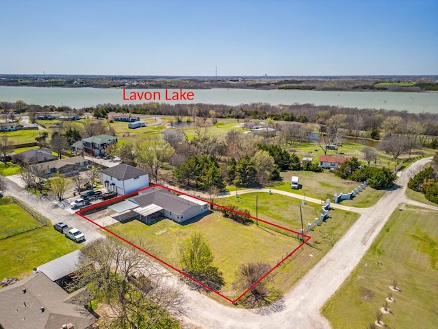 4428 Private Rd Unit 5216, Princeton, TX 75407 - aerial view featuring a water view