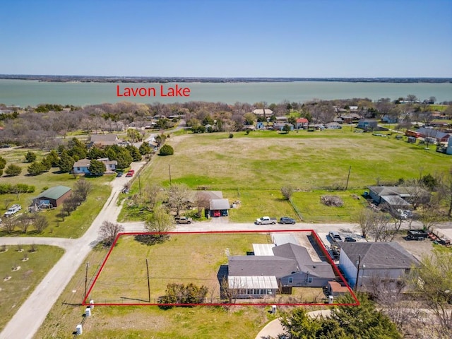 4428 Private Rd Unit 5216, Princeton, TX 75407 - bird's eye view featuring a water view