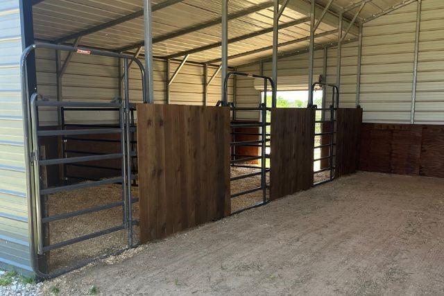 111 Sharla Smelley Rd, Weatherford, TX 76088 - view of horse barn