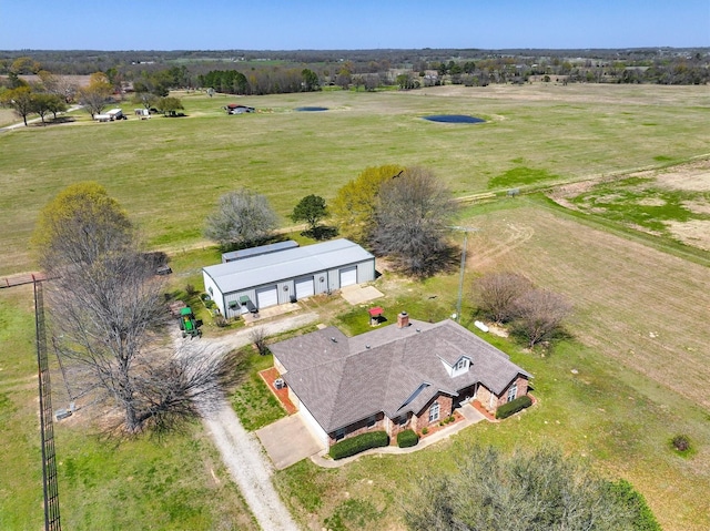 4288 Fm 1652, Grand Saline, TX 75140 - bird's eye view with a rural view