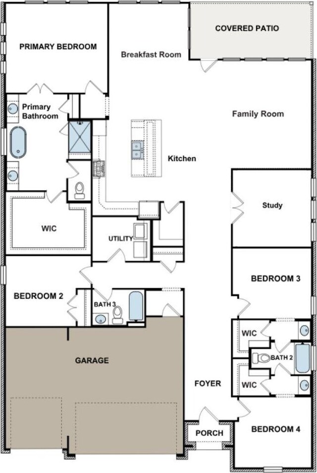 9828 Palermo Ln, Mesquite, TX 75126 - view of layout