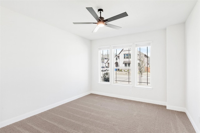 216 Dove Haven Dr, Wylie, TX 75098 - carpeted empty room featuring baseboards and a ceiling fan