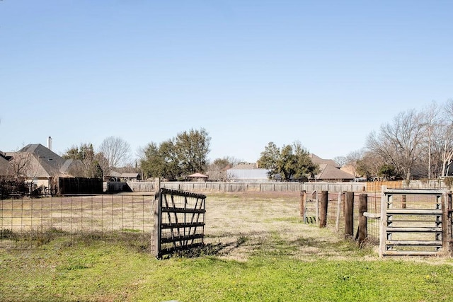 5204 Mansfield Rd, Arlington, TX 76017 - view of yard with fence