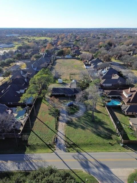 5204 Mansfield Rd, Arlington, TX 76017 - bird's eye view