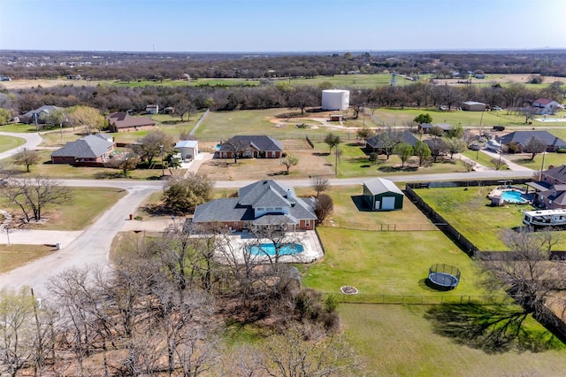 drone / aerial view