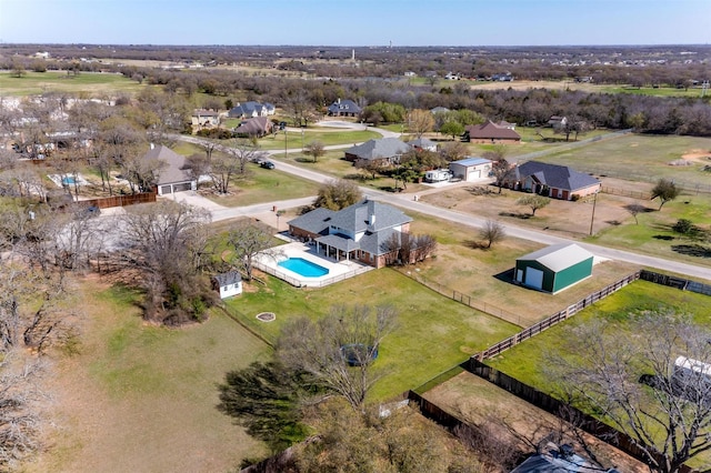 drone / aerial view