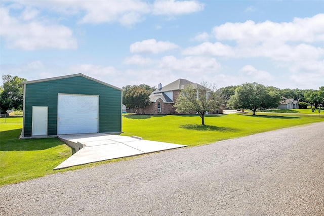 2212 Summit Dr, Burleson, TX 76028 - detached garage with concrete driveway