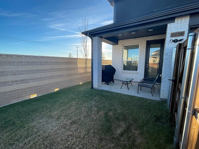 2856 Chester Dr, Celina, TX 75009 - view of yard featuring a patio and fence private yard