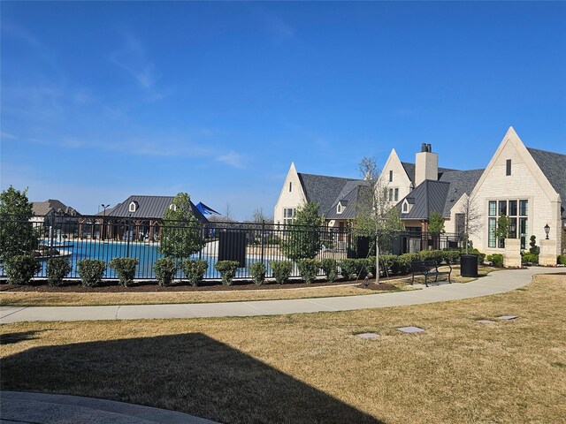 2856 Chester Dr, Celina, TX 75009 - view of community featuring fence and a yard