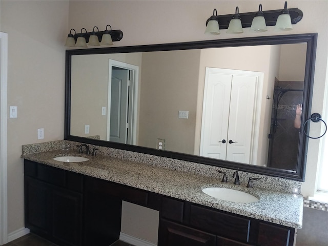 308 Adobe Lilly Ct, Mansfield, TX 76063 - full bath featuring double vanity and a shower