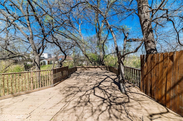 4512 Fletcher Ave, Fort Worth, TX 76107 - exterior space with a wooden deck