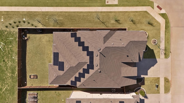 drone / aerial view