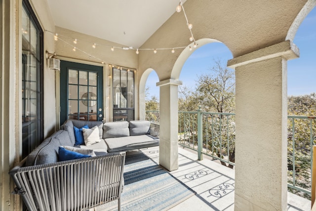 3105 San Jacinto St Unit 304, Dallas, TX 75204 - balcony featuring an outdoor hangout area