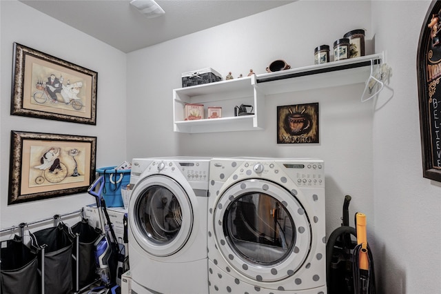 108 Oakmont Dr, Argyle, TX 76226 - washroom with laundry area and independent washer and dryer