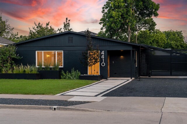 4410 Merrell Rd, Dallas, TX 75229 - view of front of property with brick siding