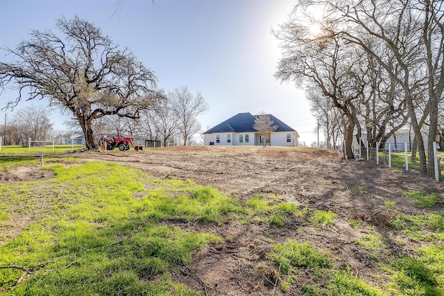 224 Ash Creek Dr W, Azle, TX 76020 - view of yard with fence