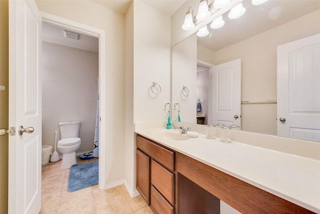 2224 Loreto Dr, Fort Worth, TX 76177 - full bathroom with vanity and tile patterned flooring