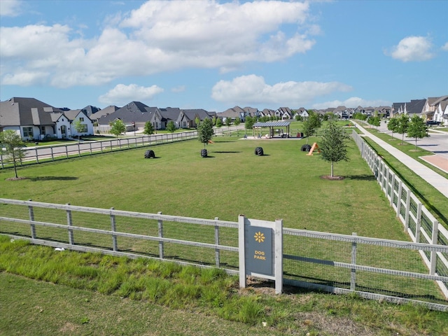 view of community featuring a residential view