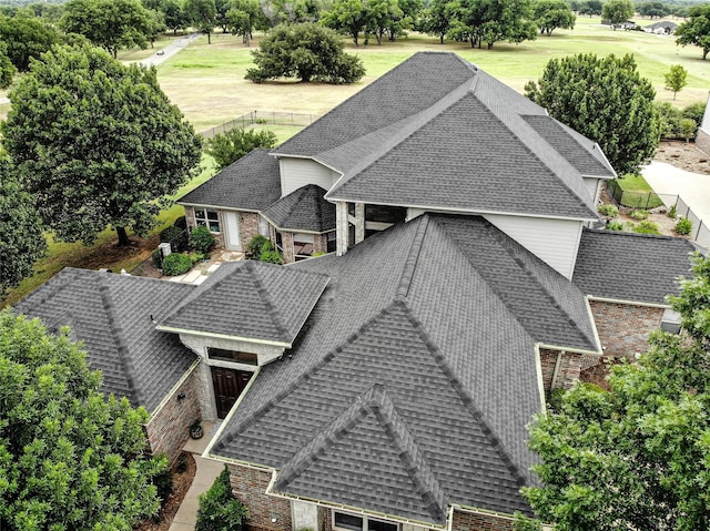 view of subject property