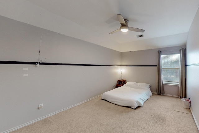 1312 Cattle Crossing Dr, Fort Worth, TX 76131 - bedroom with carpet, baseboards, and a ceiling fan