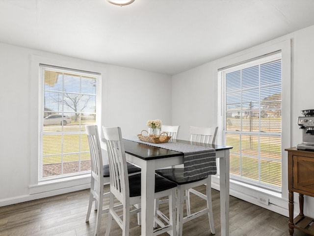 5536 Goodman Ave, Fort Worth, TX 76107 - dining room featuring wood finished floors