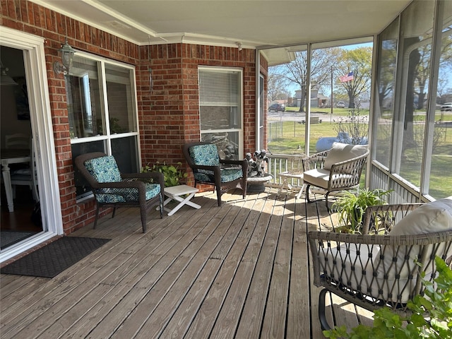 view of deck