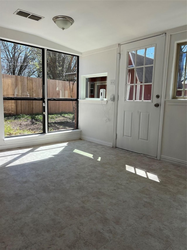 6904 Glenwood Dr, North Richland Hills, TX 76182 - foyer with baseboards