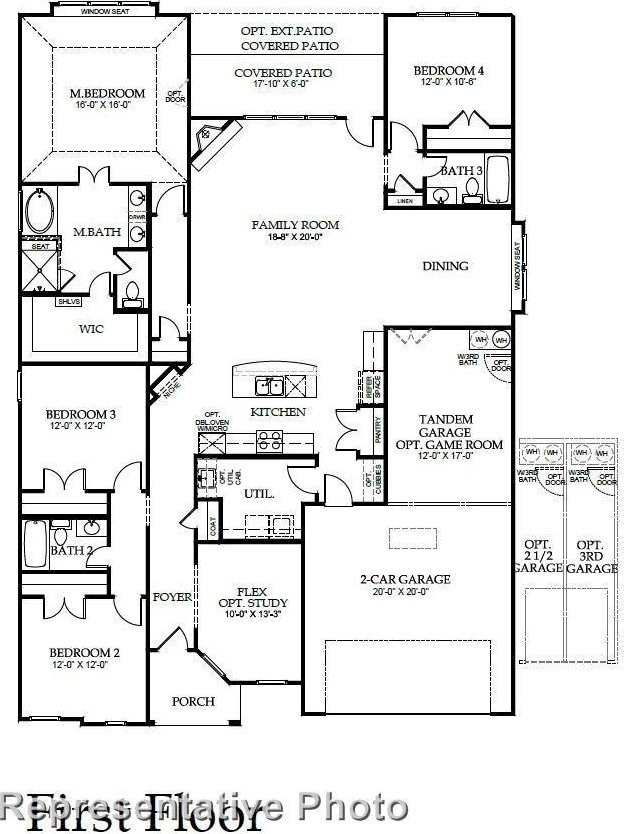 1401 Kadynce Ln, Anna, TX 75409 - floor plan