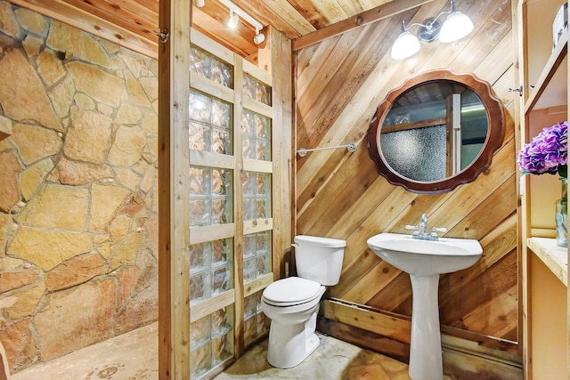 bathroom with toilet
