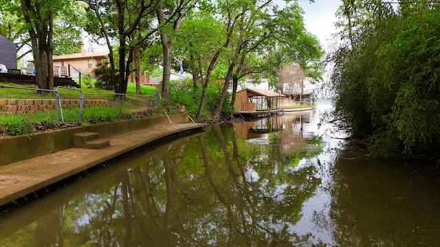104 Henderson Harbor Cir, Payne Springs, TX 75156 - dock featuring a water view