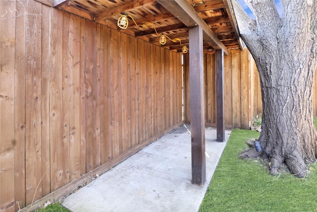 11279 Snyder Dr, Frisco, TX 75035 - below grade area with wooden walls