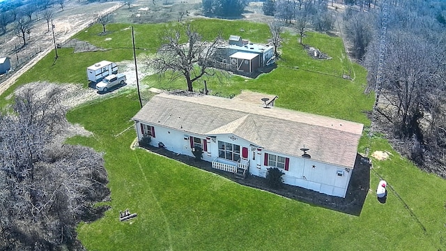 drone / aerial view