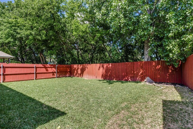 1017 Story Book Ln, Weatherford, TX 76086 - view of yard featuring a fenced backyard