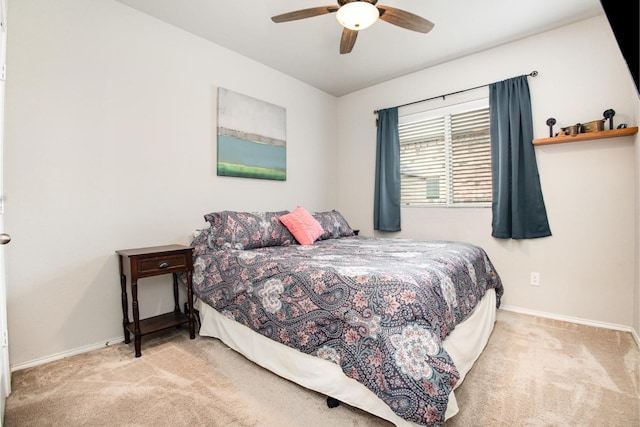 2015 Brenham Dr, Forney, TX 75126 - carpeted bedroom featuring baseboards and ceiling fan