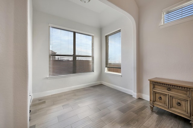 304 Welch Folly Ln, Aledo, TX 76008 - empty room featuring healthy amount of natural light, baseboards, and dark wood-style flooring