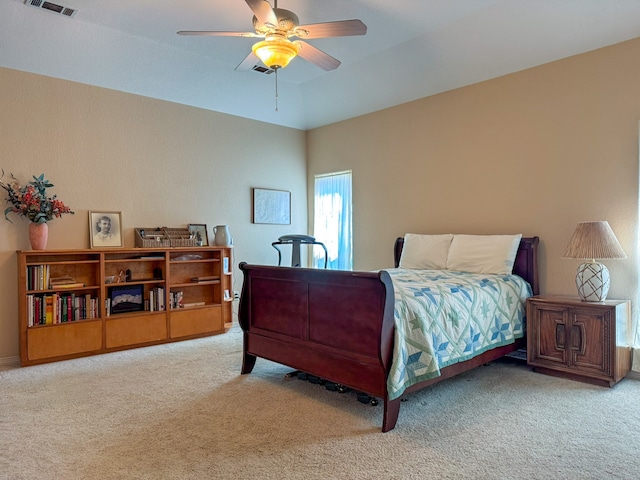 507 W 2nd St, Maypearl, TX 76064 - carpeted bedroom with a ceiling fan
