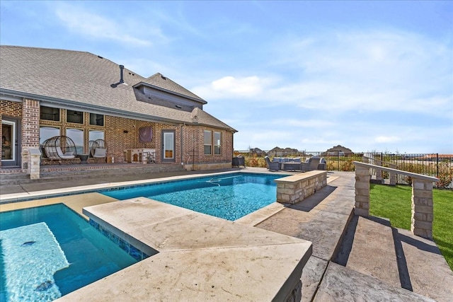 1261 Duke Dr, Prosper, TX 75078 - view of pool featuring a patio area