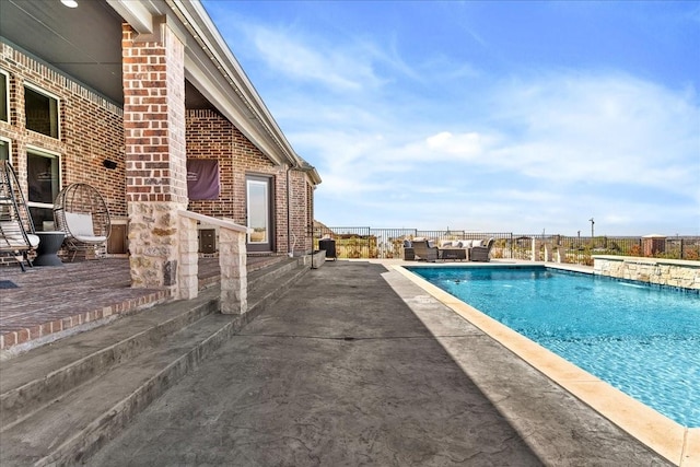 1261 Duke Dr, Prosper, TX 75078 - view of pool with a patio area