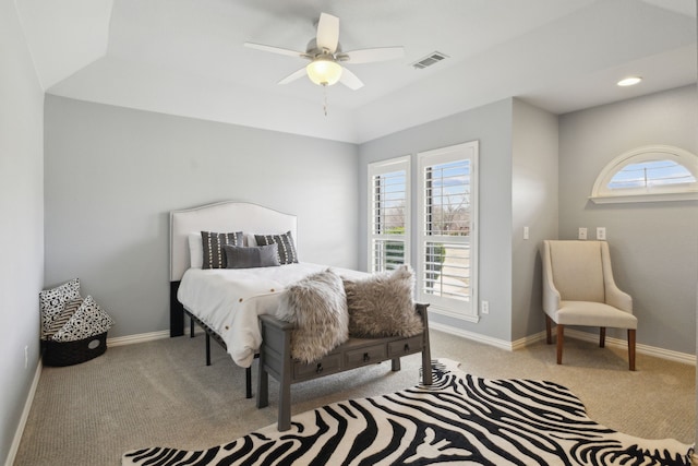 15961 Custer Trl, Frisco, TX 75035 - carpeted bedroom featuring baseboards and ceiling fan